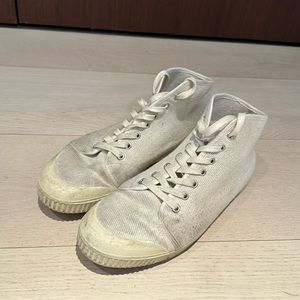 Spring Court B2 Washed high tops size 43